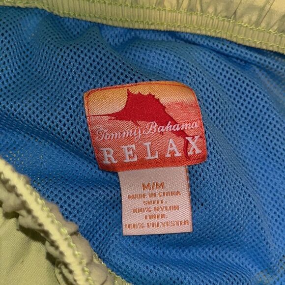 2-Tommy Bahama Cargo style 4 pocket mesh lined swim beach summer sailfish shorts - Picture 11 of 11
